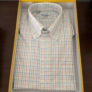 New in Box Men’s Multicolor Plaid Shirt